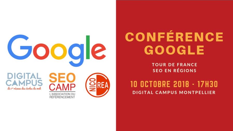 Conférence Google SEO à Montpellier