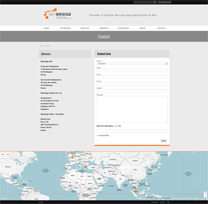 Refonte WordPress site SkyBridge