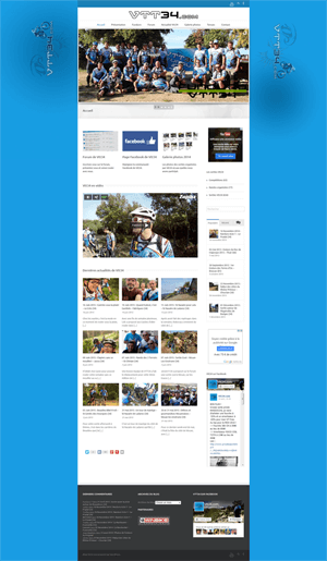 Vtt34 - Accueil site WordPress